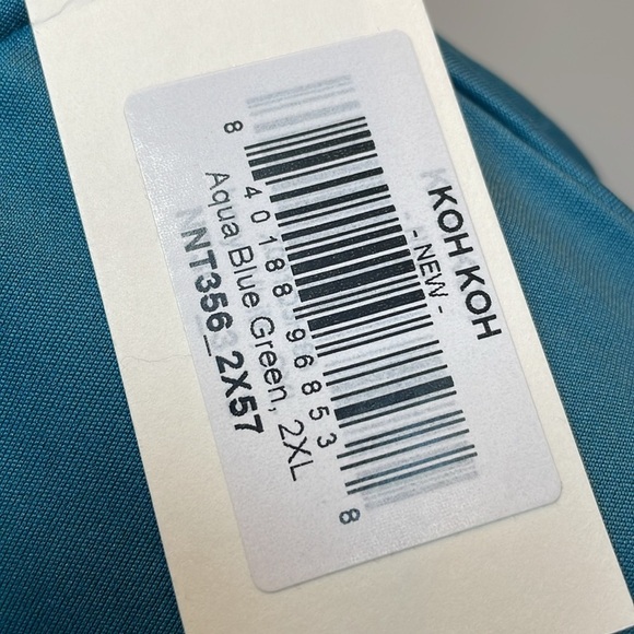 ESSENTIAL EFFORTLESS ELEGANCE!! 
Beautiful Aqua Blue Green dress!!! - Picture 3 of 9